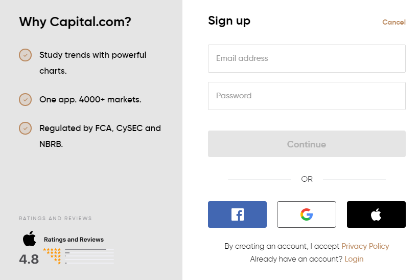 Capital.com Account Opening | How to Open Capital.com Account